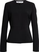 Max Mara Pepli Stretch Virgin Wool Jacket