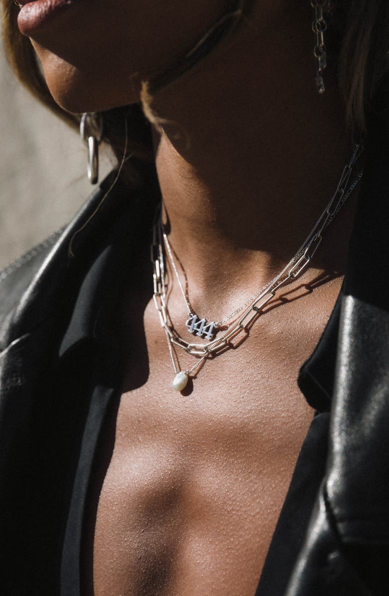 Child of Wild Angel Energy Pendant Necklace, Alternate, color, Silver - 1