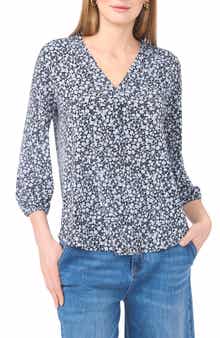 Vince Camuto Balloon Sleeve Knit Top