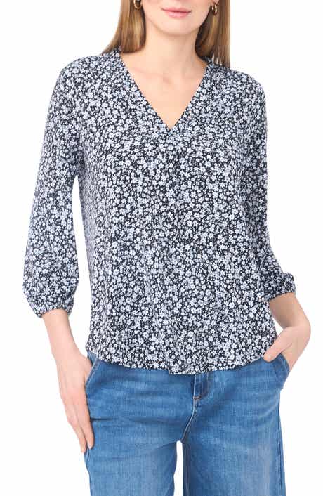 Vince Camuto Balloon Sleeve Knit Top