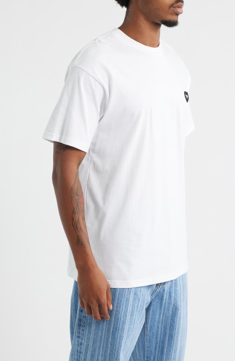 Carhartt Work In Progress Heart II Hartt Organic Cotton Graphic T-Shirt, Alternate, color, White