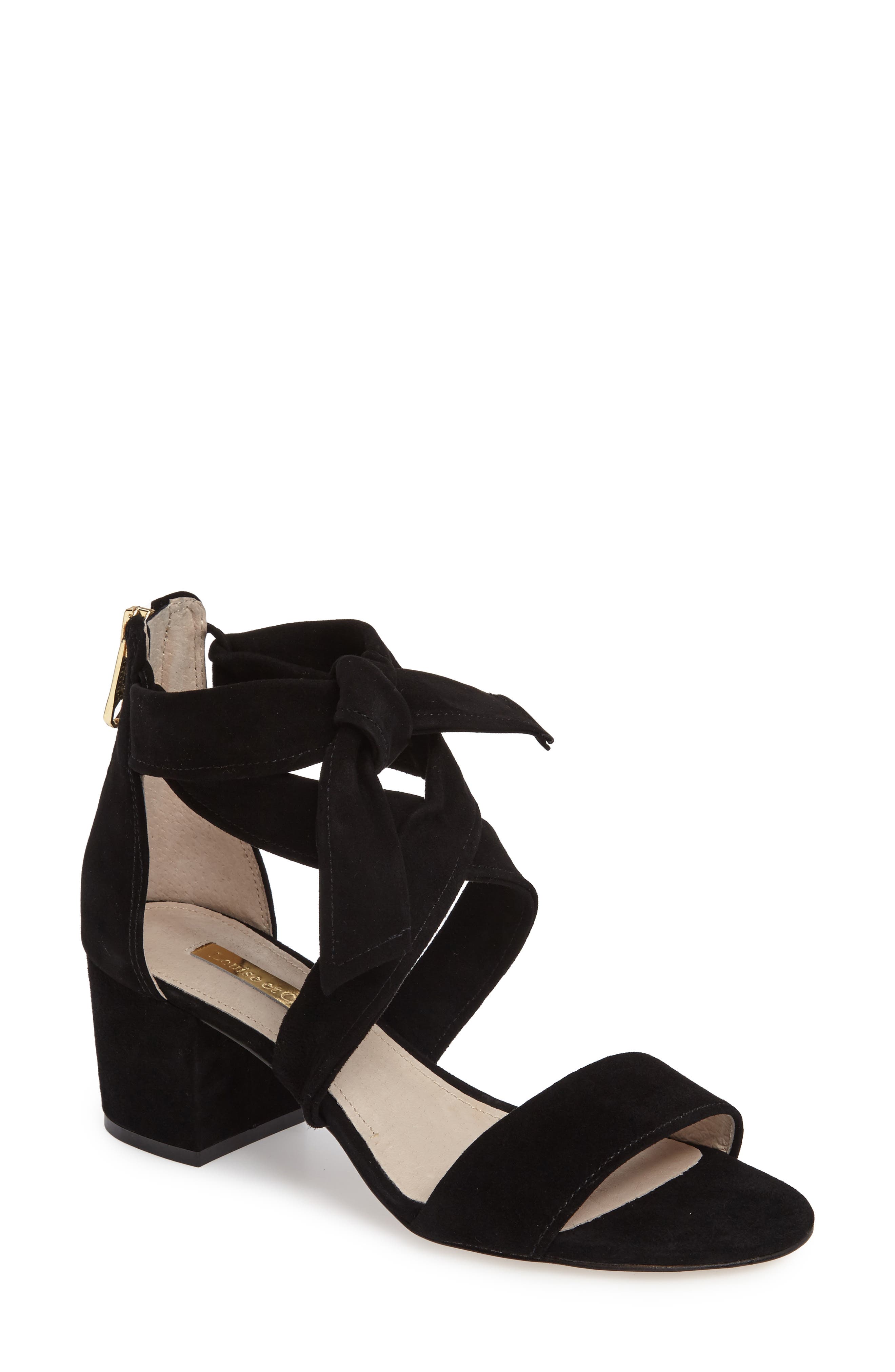 Louise et Cie Gia Block Heel Sandal, Main, color, 