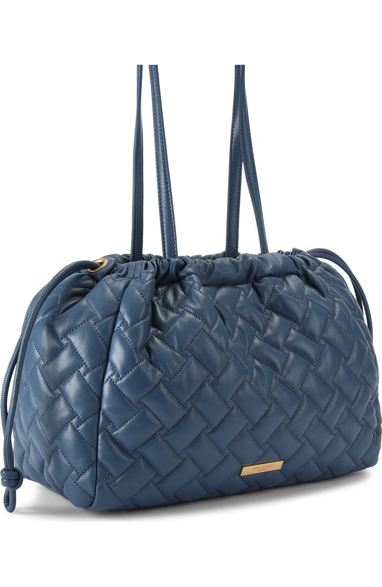 Kurt Geiger London Kensington String Quilted Leather Tote, Alternate, color,