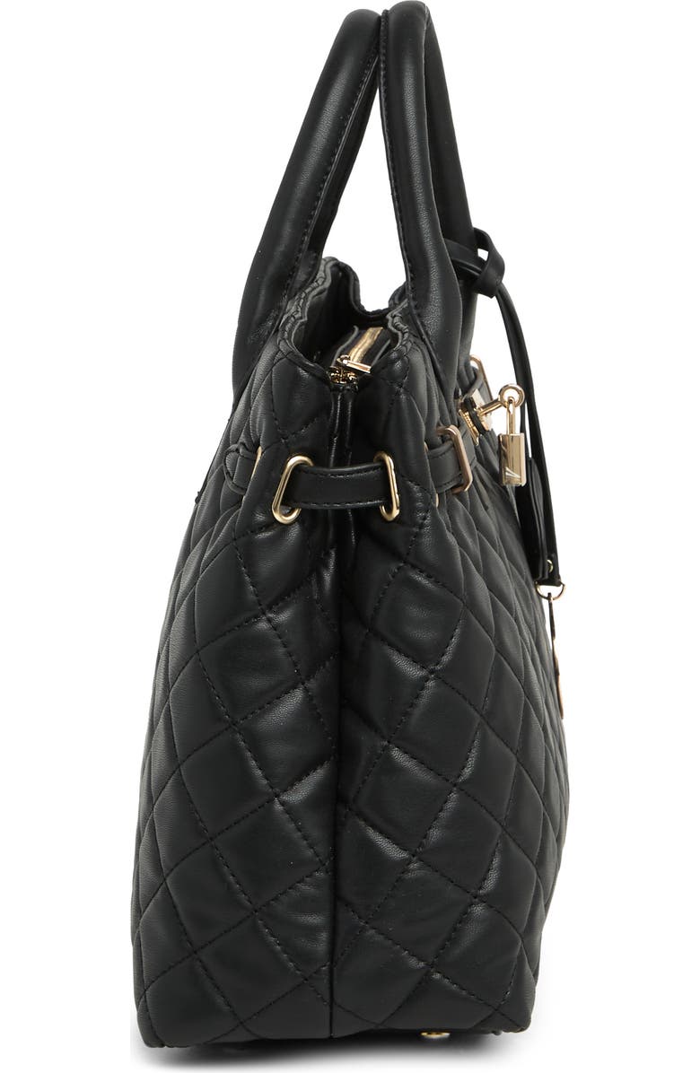 Badgley Mischka Collection Large Diamond Quilted Tote Bag, Alternate, color,