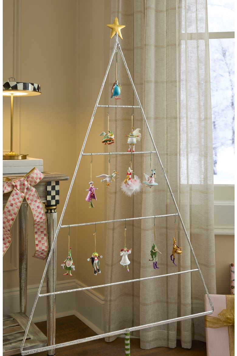 Patience Brewster 12 Days Christmas Ornament Stand, Alternate, color, GREEN