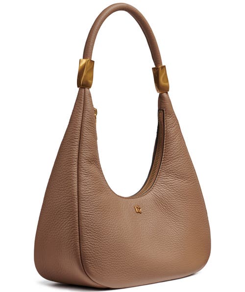 Shop Donna Karan New York Quogue Shoulder In Toasted Almond