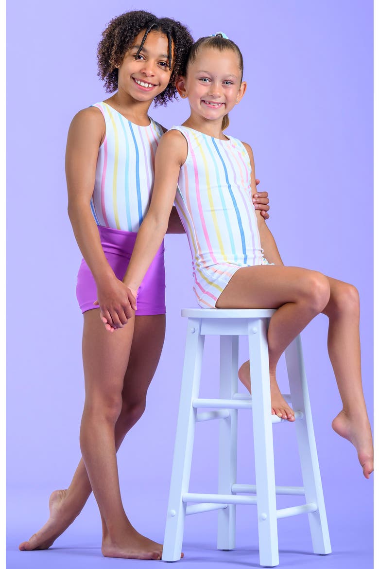 Candy Stripes Leotard, Alternate, color, Candy Stripes