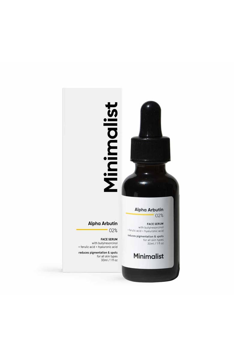 Minimalist Alpha Arbutin 02% Face Serum, Main, color,