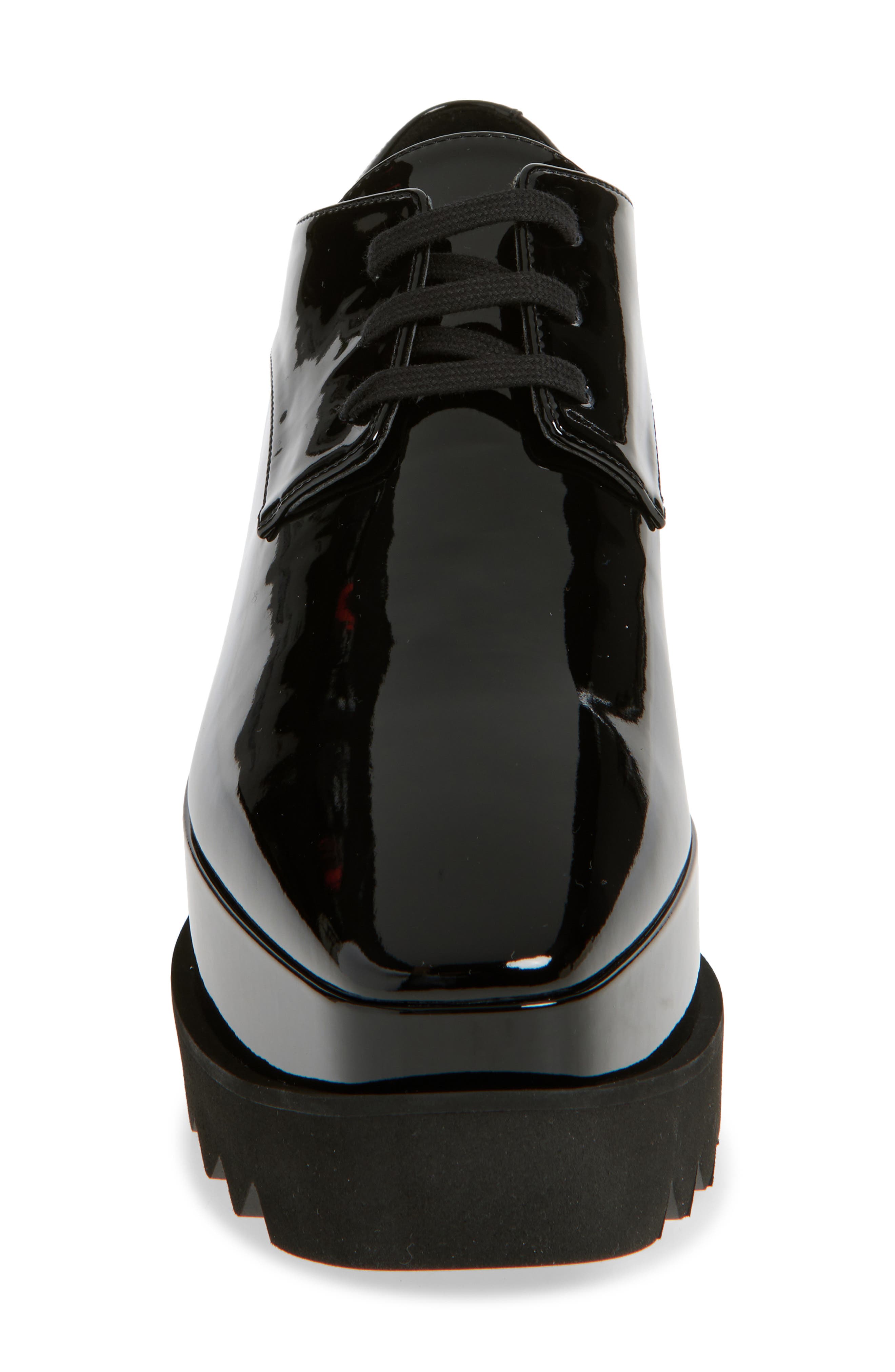 Stella McCartney Sneakelyse Platform Sneaker, Alternate, color, Black