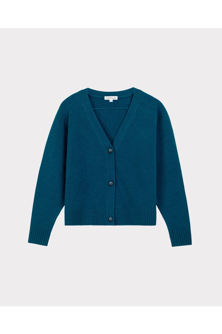 Merino Boxy Cardigan, Alternate, color, Laguna