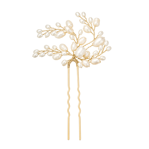 Poetry Freshwater Pearl Hair Pin