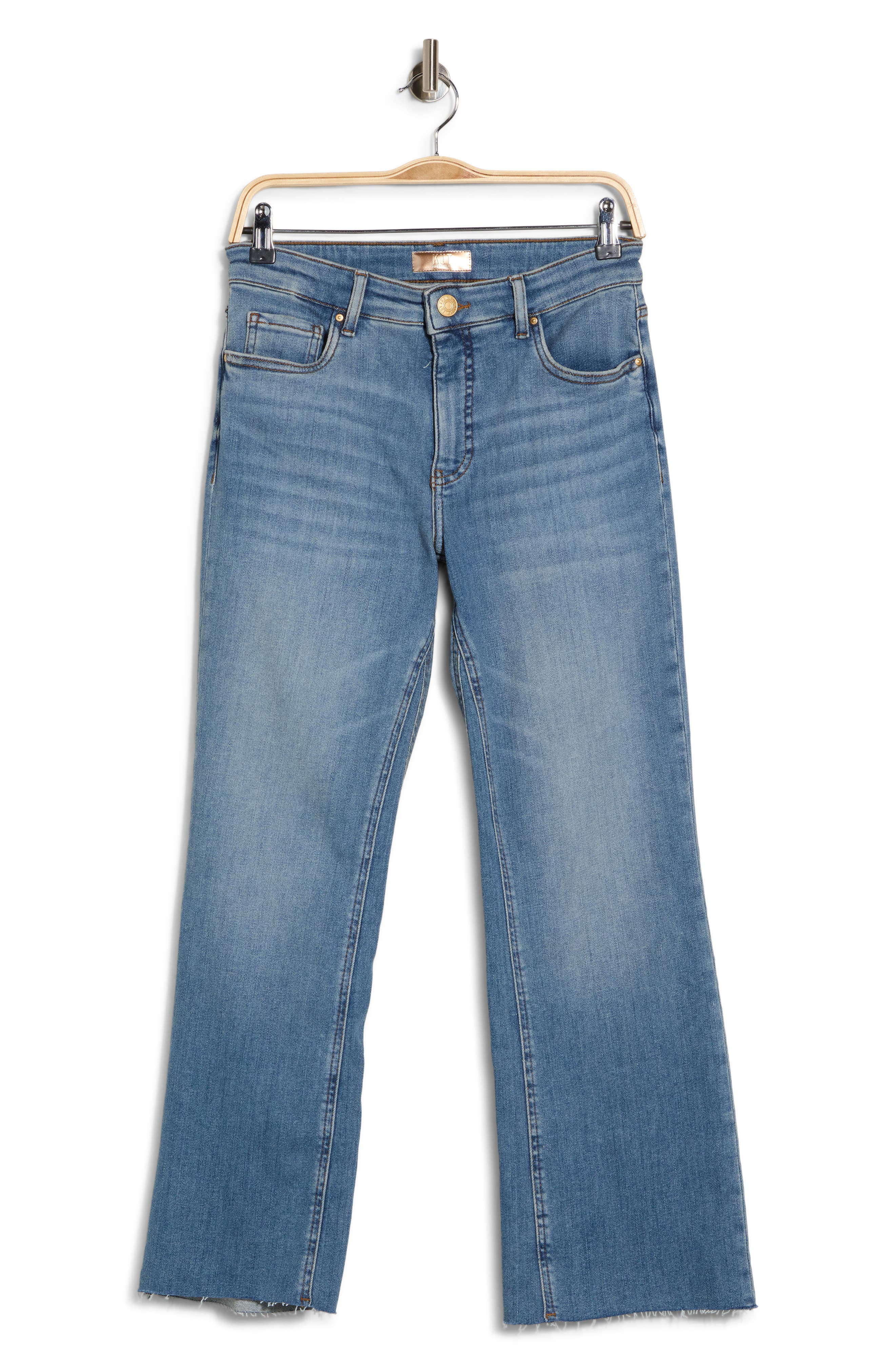 Kelsey High Waist Fab Ab Ankle Flare Leg Jeans