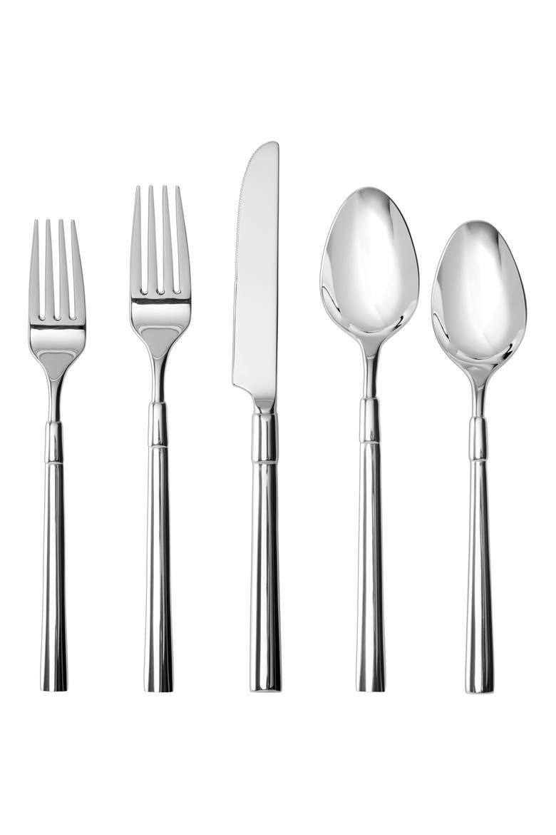 Lloyd 20-Piece Place Setting, Main, color, SILVER