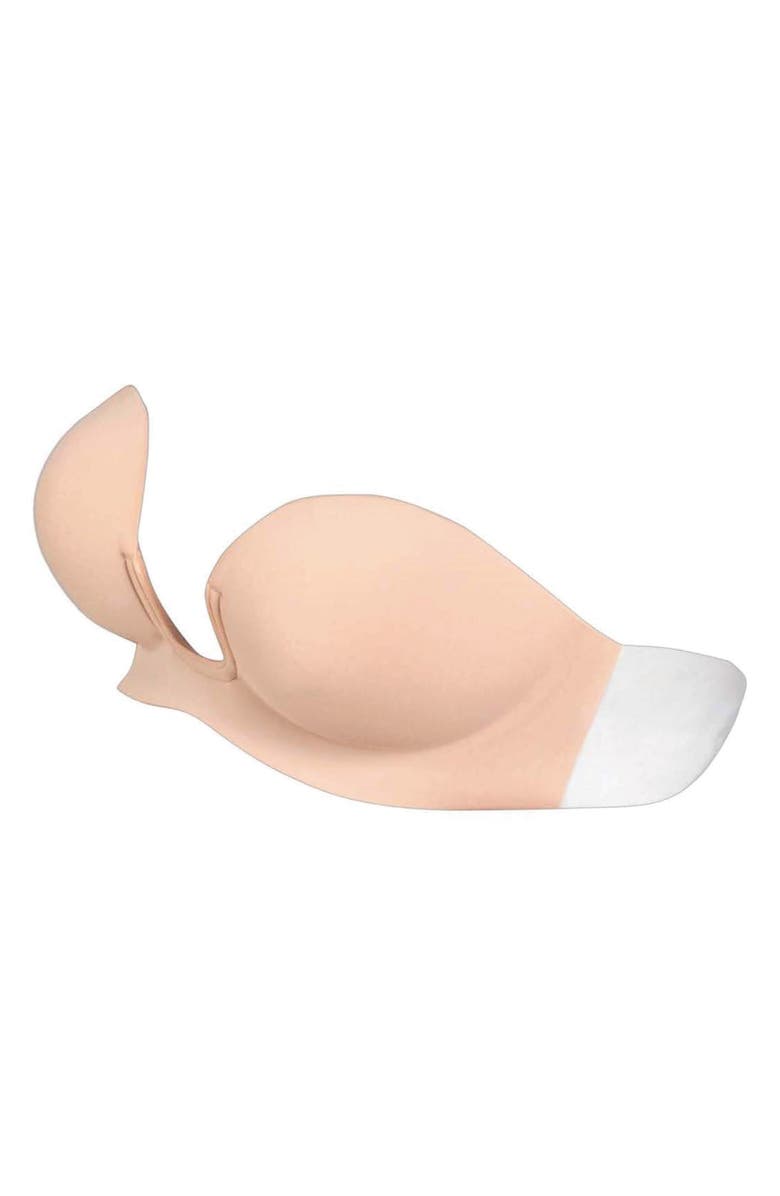 FASHION FORMS Voluptuous Plunge Backless Strapless Reusable Adhesive Bra, Main, color,