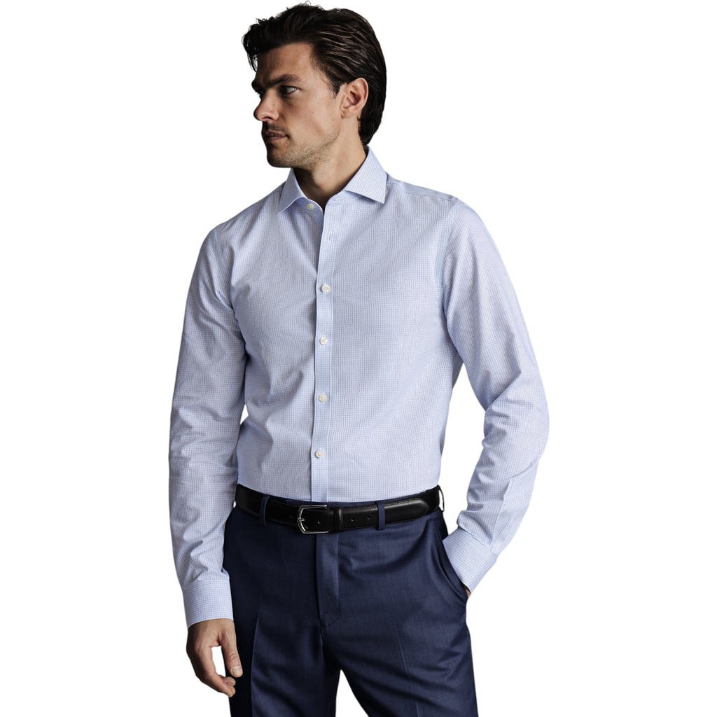 Charles Tyrwhitt Non-iron Poplin Check Shirt