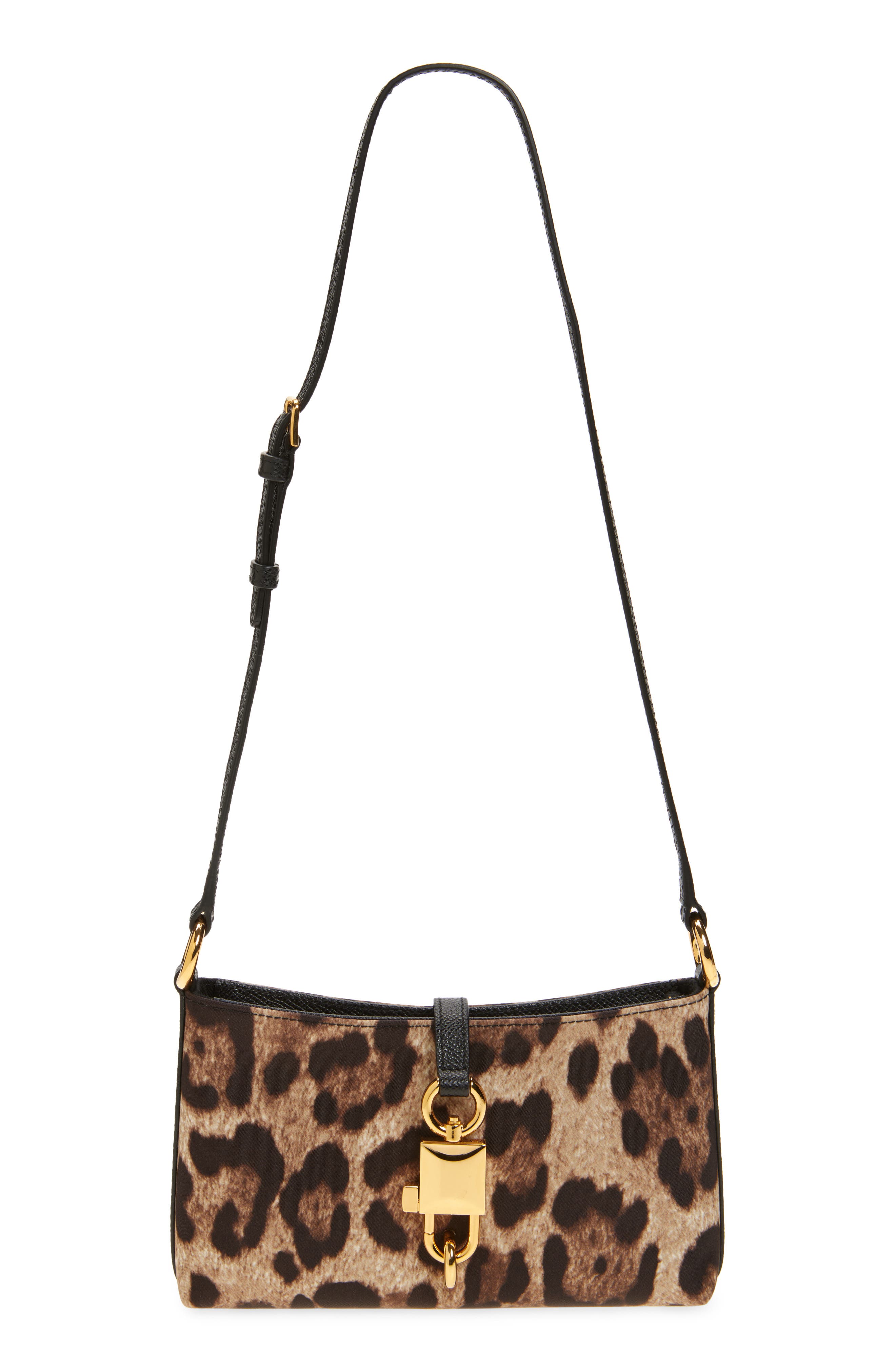 Dolce&Gabbana Sicilian Street Lock Faux Leather Shoulder Bag, Main, color, Hy13m Leo New