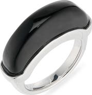 Wyld Box Luna Sterling Silver Black Onyx Ring