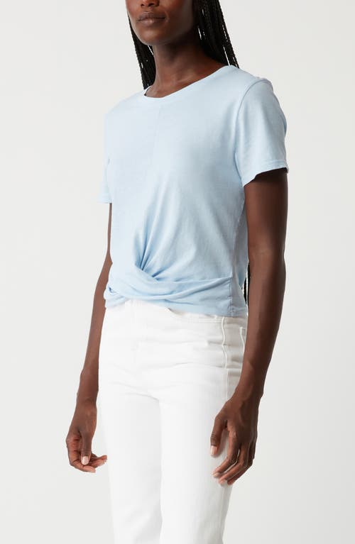Michael Stars Hollis Criss Cross T-shirt In Fountain