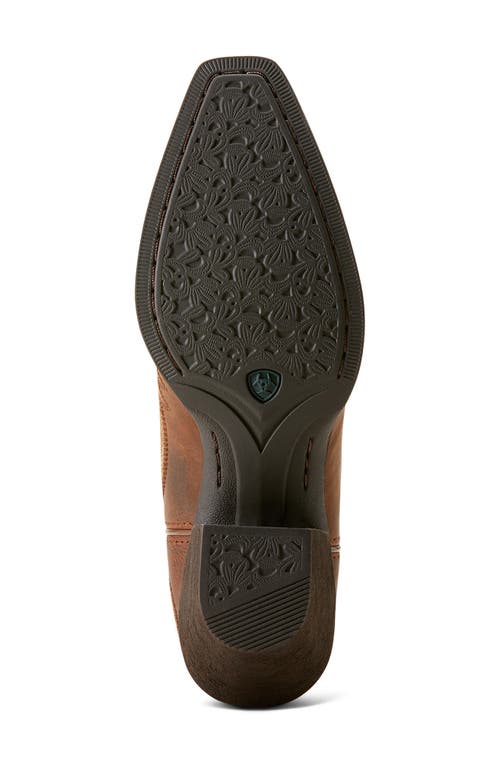 Ariat Round Up Collins Western Boot In Brown