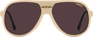 Carrera Eyewear Sport 59mm Pilot Sunglasses