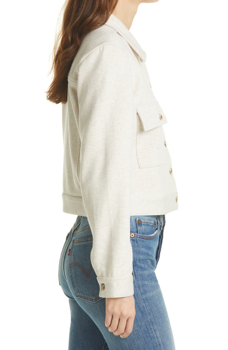 Rails Steffi Heathered Shirt Jacket, Alternate, color, 