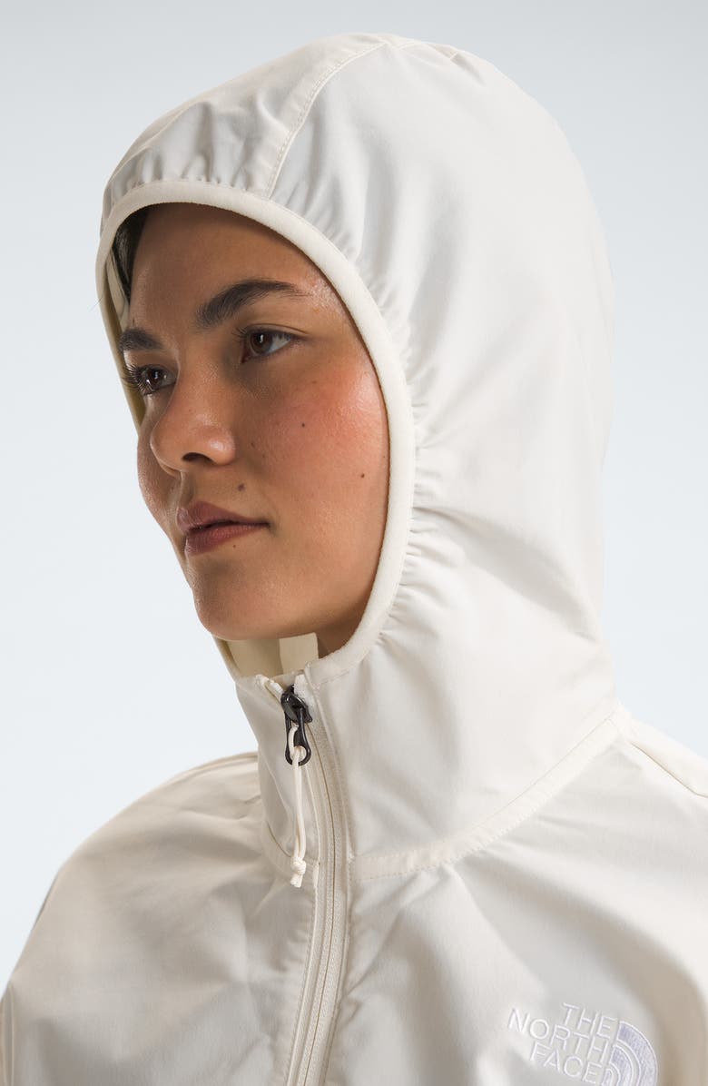 The North Face TNF<sup>™</sup> Easy Wind Full Zip Jacket, Alternate, color, White Dune