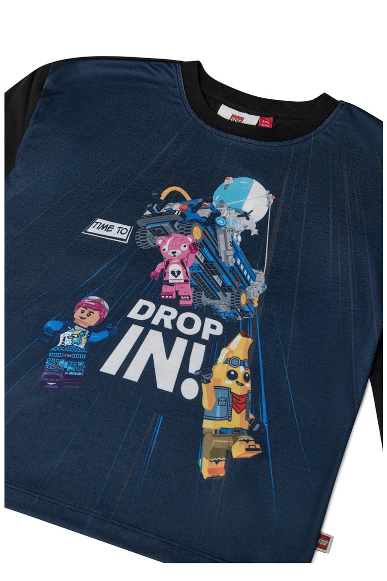 Kids' LEGO® Fortnite Graphic T-Shirt, Alternate, color, BLACK