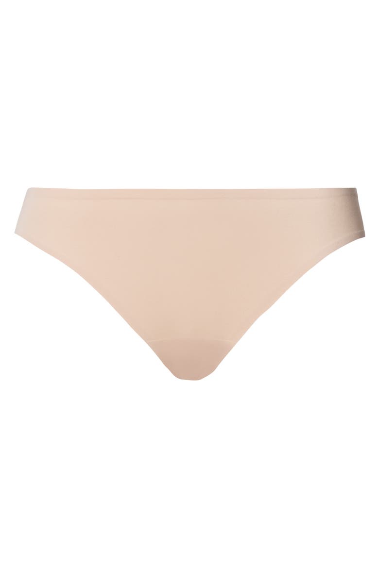 Invisible Touch High Cut Bikini, Alternate, color, BEIGE