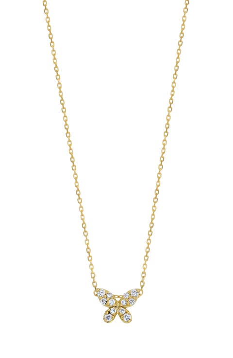 Audrey Butterfly Pendant Necklace (Nordstrom Exclusive)