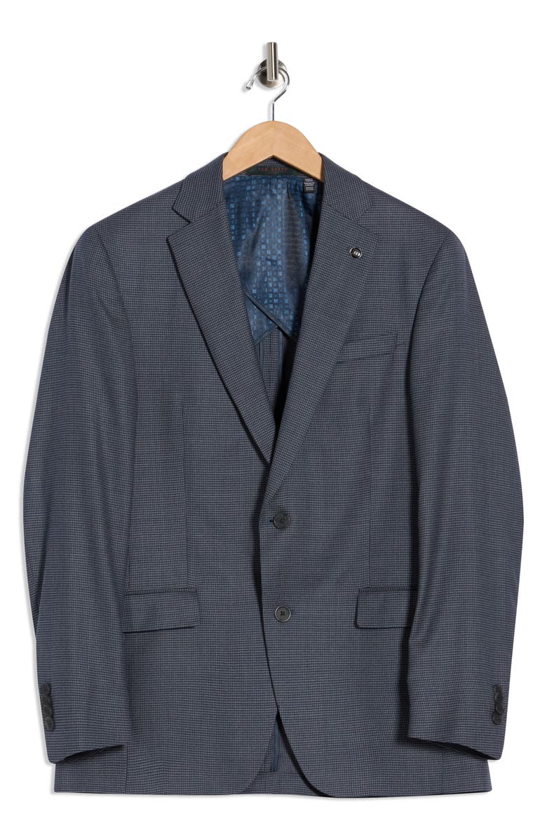No Ordinary Joe by Ted Baker Jake X Wool Sport Coat, Alternate, color, Grey/ Navy