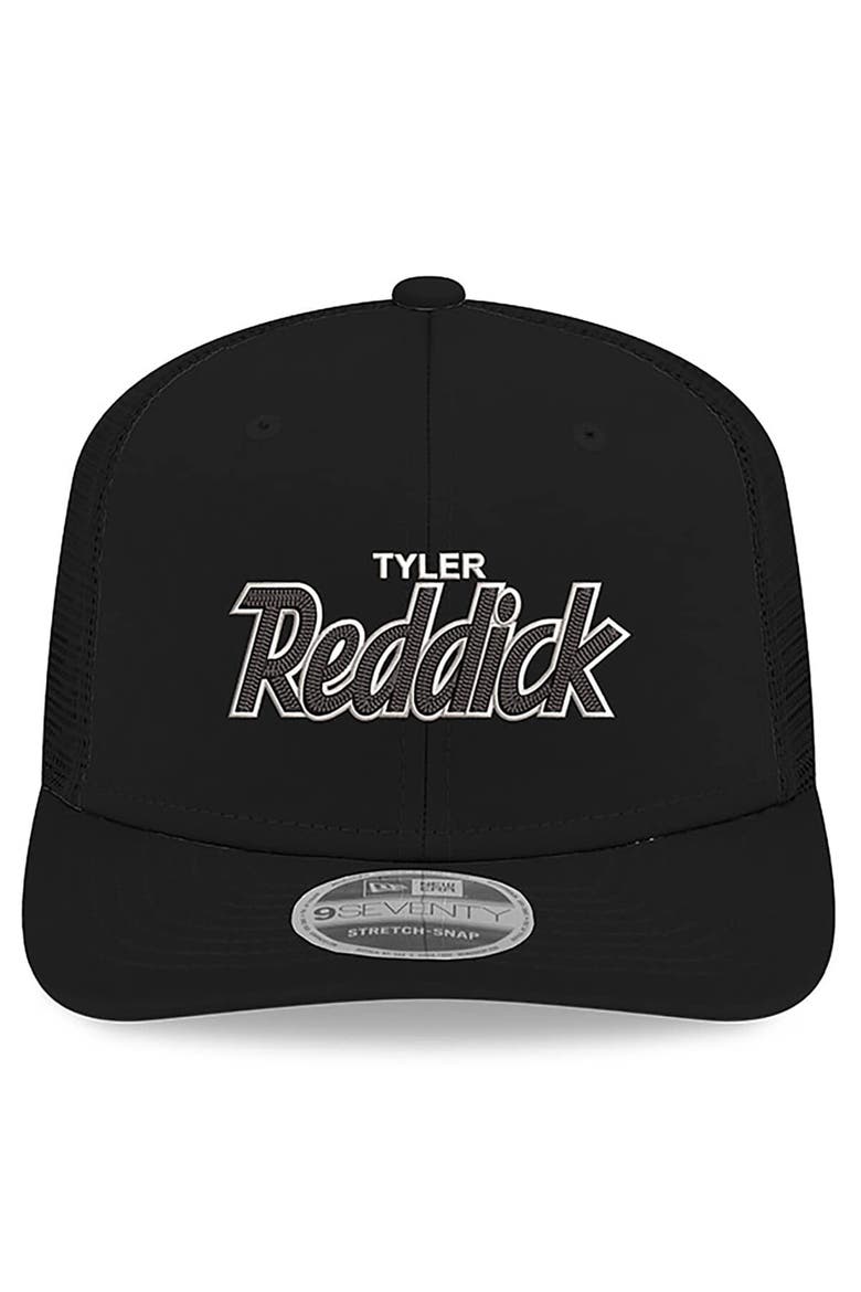 Men's New Era Black Tyler Reddick  9SEVENTY Chain Glow Stretch-Snap Hat, Alternate, color, Black