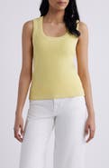 CITY BLUES Square Neck Tank