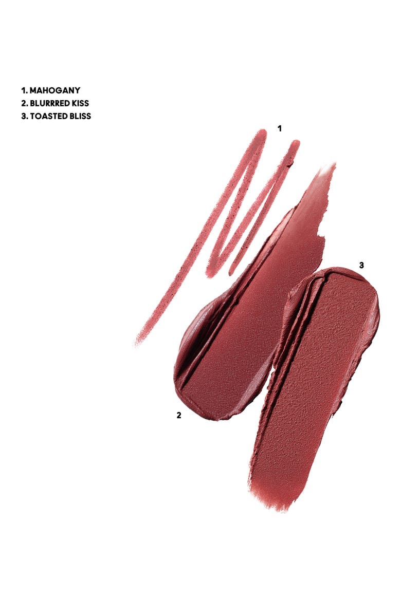 Powdered Snow Powder Kiss Lip Set $77 Value, Alternate, color, BROWN
