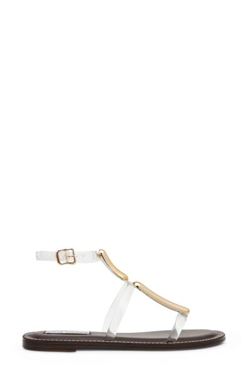 Steve Madden Alma Gladiator Sandal In Clear