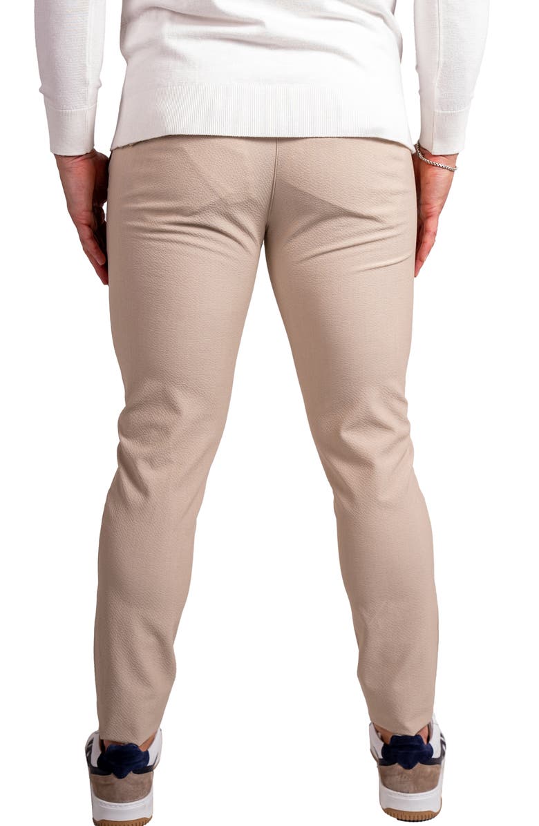 Maceoo Everyday Ebony Slim Fit Pants, Alternate, color, Brown