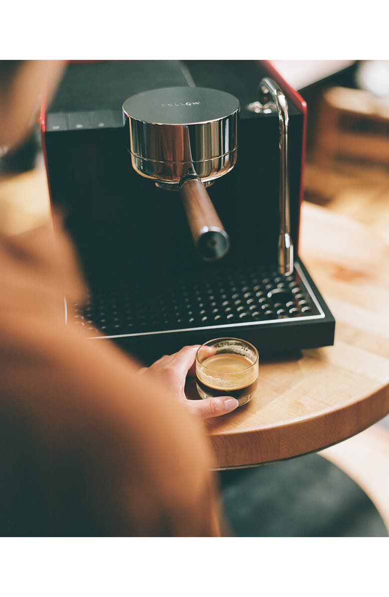 Fellow Espresso Series 1 Espresso Machine, Alternate, color, Cherry Red/Walnut
