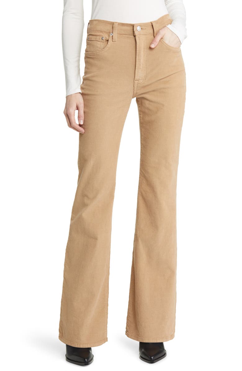 EDWIN Ryder High Waist Flare Corduroy Jeans, Main, color, 
