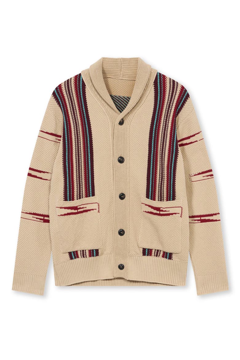 Henryc Navajo Cotton Cardigan, Main, color, Navajo