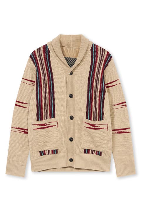 Henryc Navajo Cotton Cardigan