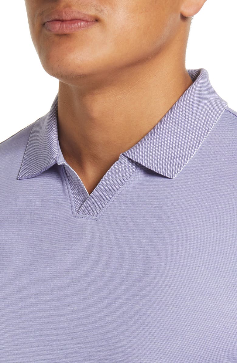 Robert Barakett Casey Johnny Collar Polo, Alternate, color, Heirloom Lilac