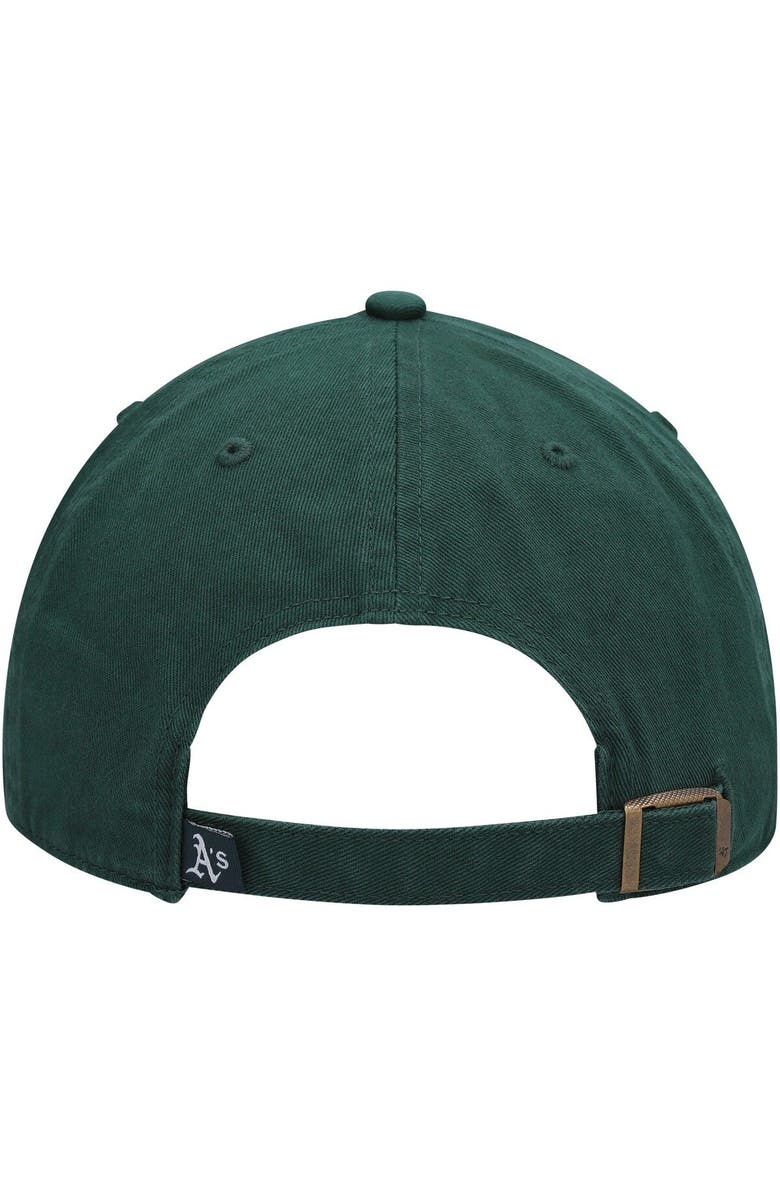 '47 Men's '47 Green Athletics Clean Up Adjustable Hat, Alternate, color,