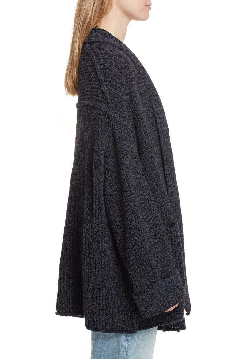 Low Tide Cardigan, Alternate, color, DARK GREY