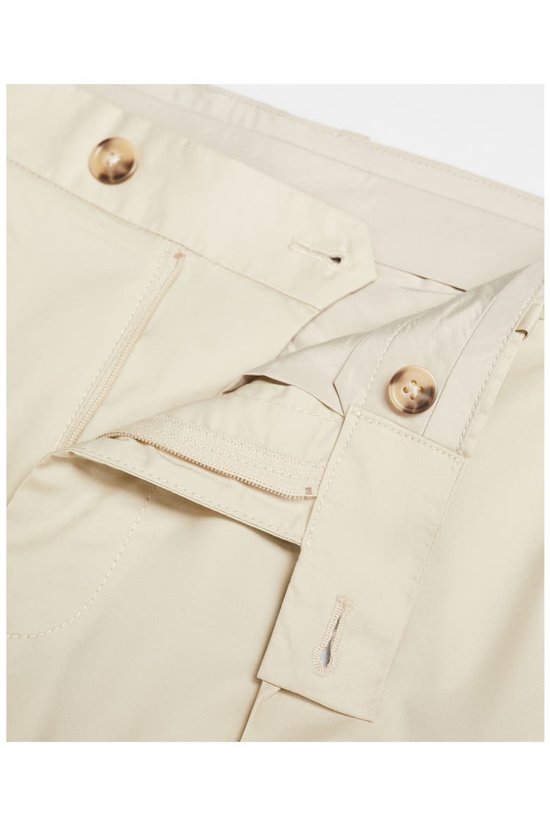 Pleated Slim Fit Dress Pants, Alternate, color, BEIGE