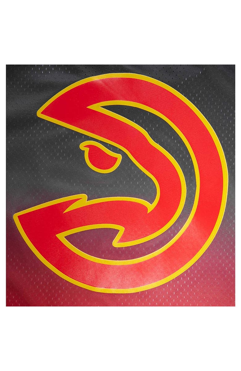 PRO STANDARD Men's Post Trae Young Black/Red Atlanta Hawks Ombre Name & Number T-Shirt, Alternate, color, Black