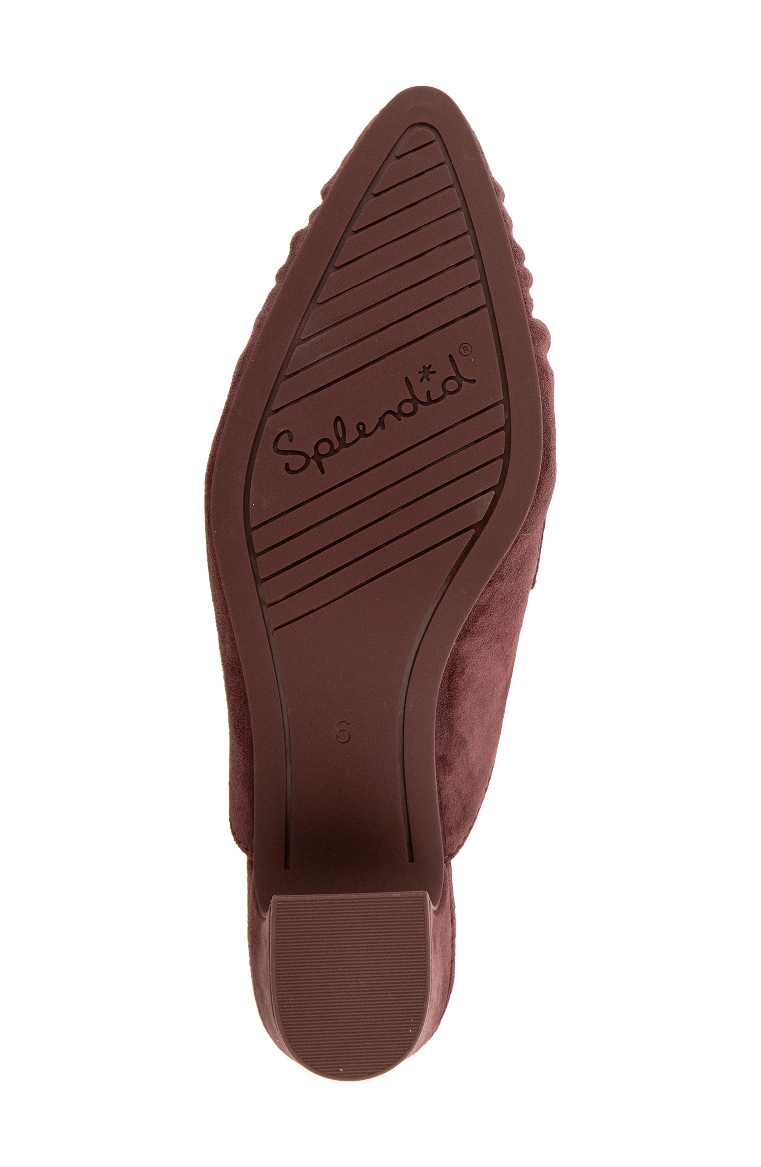 Lotus Penny Loafer Mule, Alternate, color, ASH WINE