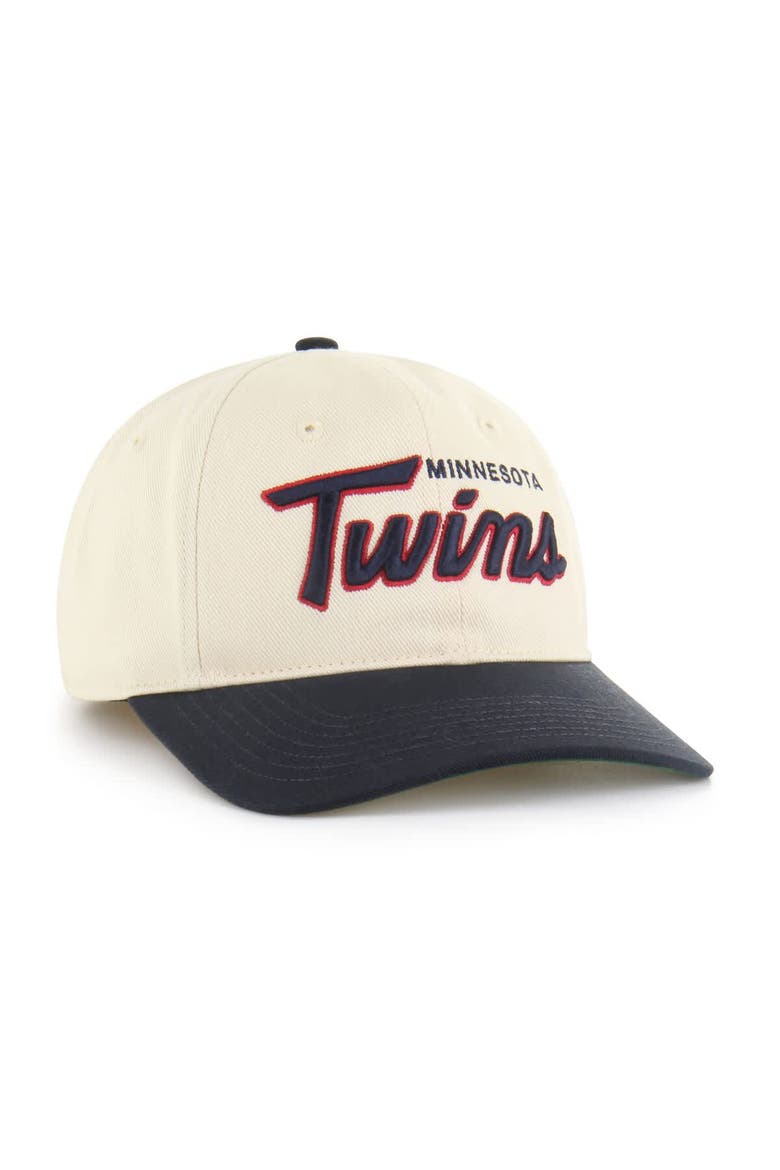 Men's '47 Natural Minnesota Twins Crosstown Franchise Fitted Hat, Alternate, color, Natural
