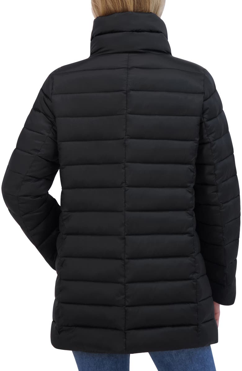 Tahari Melody Quilted Puffer Coat, Alternate, color,