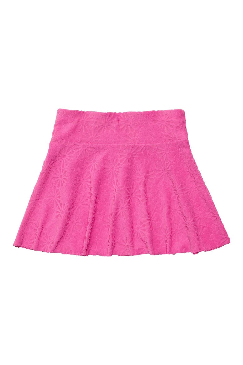 Kids' Bubblegum Bloom Terry Cover-Up Skirt, Main, color, PINK