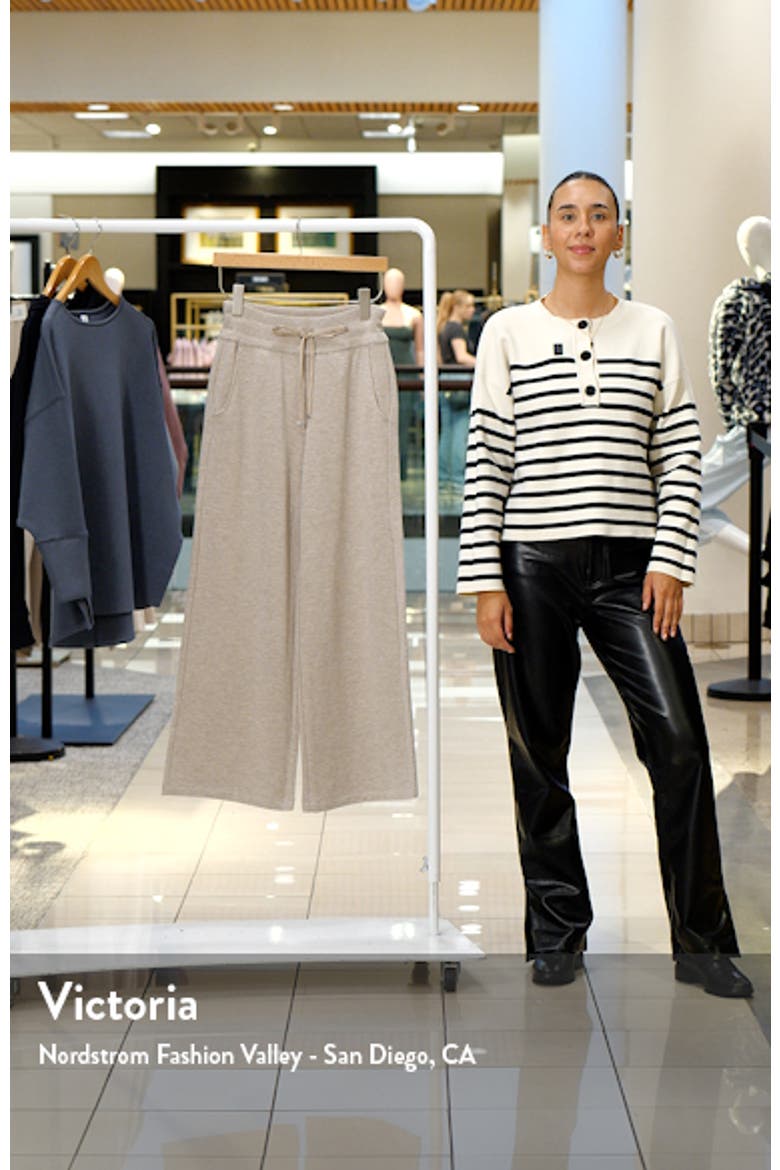 Save the Day Wide Leg Drawstring Pants video