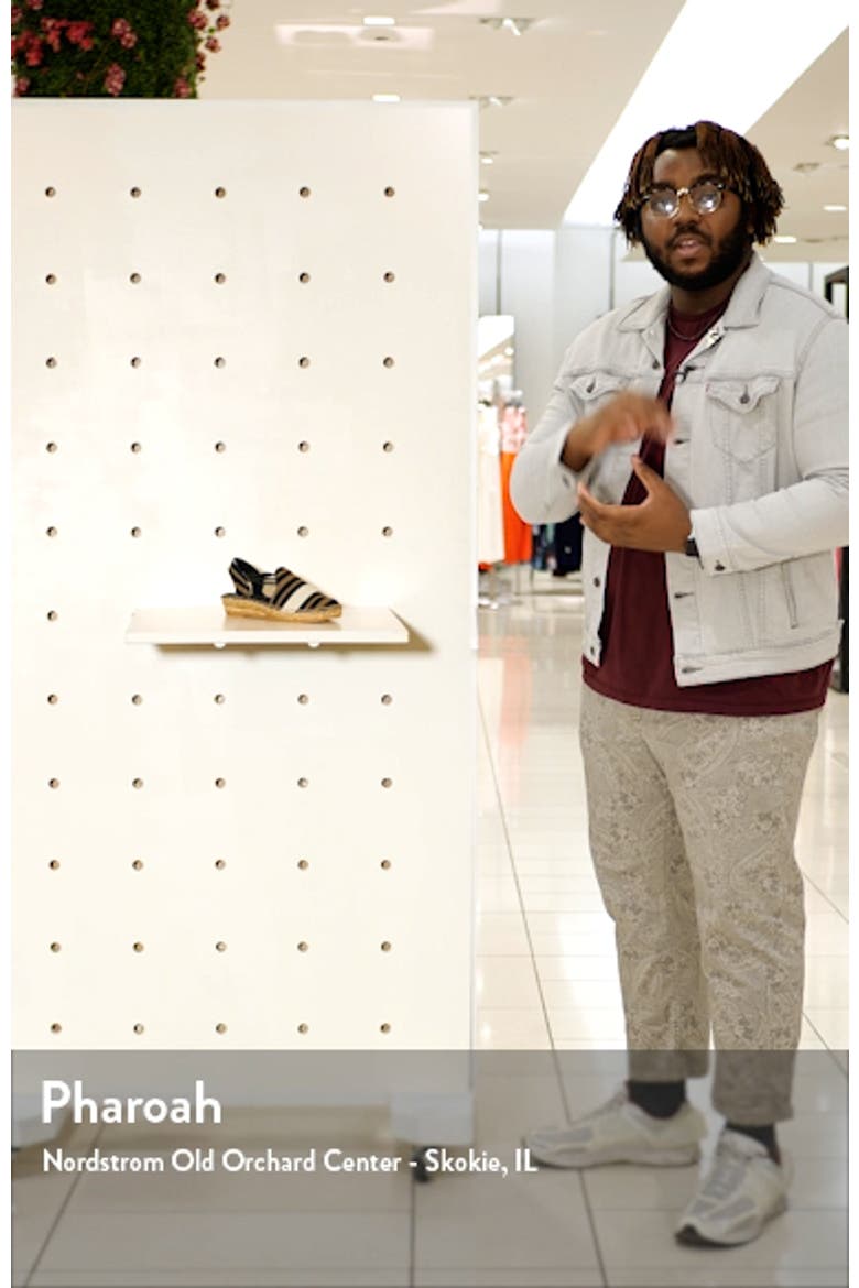 Norma Wedge Espadrille Sandal video